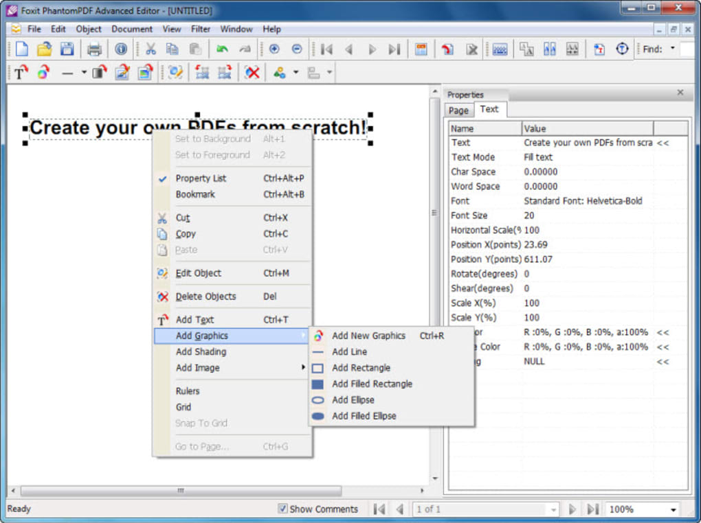foxit pdf editor freeware download